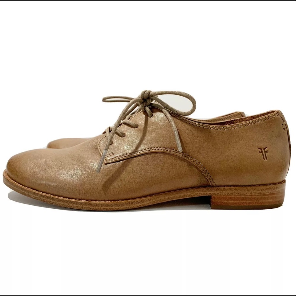 FRYE Women's Anna Leather Oxford Ash 7 M